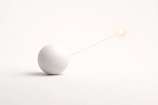 Vormgeving met bollen symboliseert AI-gedreven hyperpersonalisatie en unieke gebruikerservaringen.